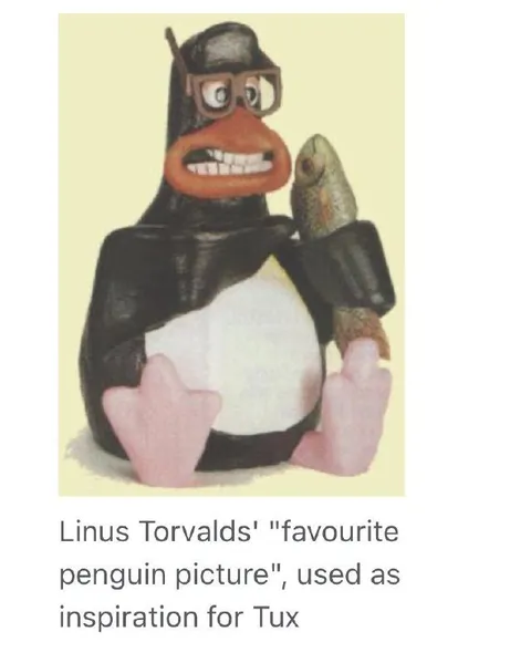 Linus Torvalds’ Favorite Penguin Picture