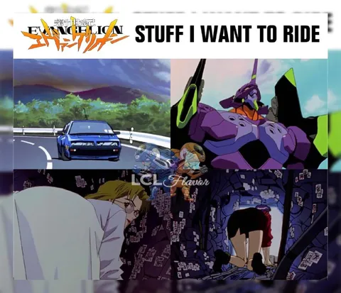 Stuff I Want to Ride Evangelion