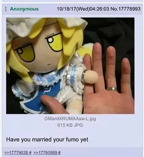 Have You Married Your Fumo Yet