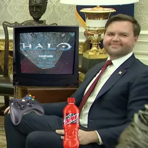 Halo Gamer in a Suit