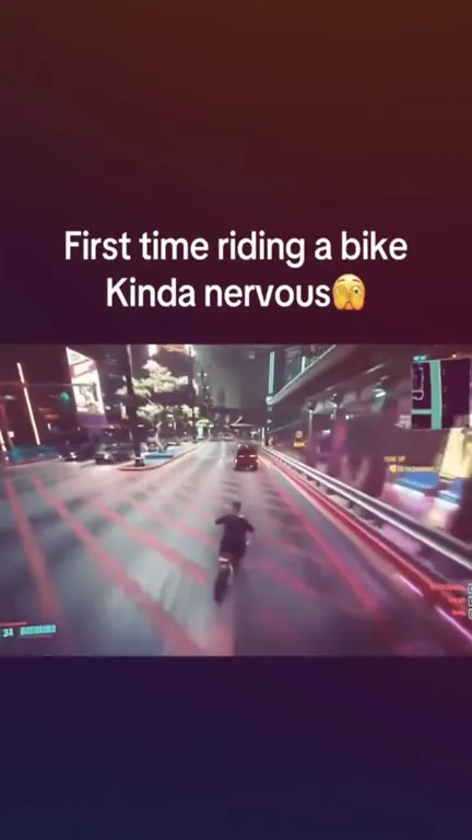 First Time Riding a Bike