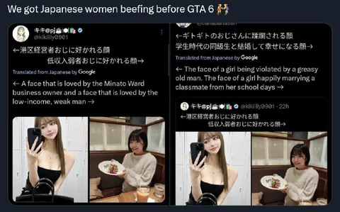 Japanese Women Beefing Before GTA 6