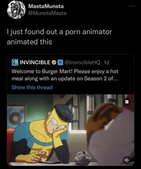 Porn Animator Made Invincible