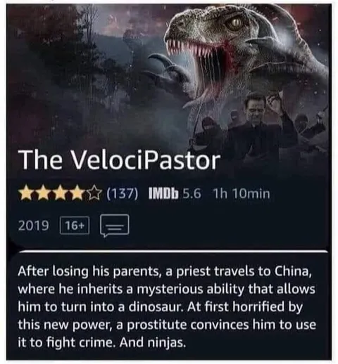 The VelociPastor Movie Review