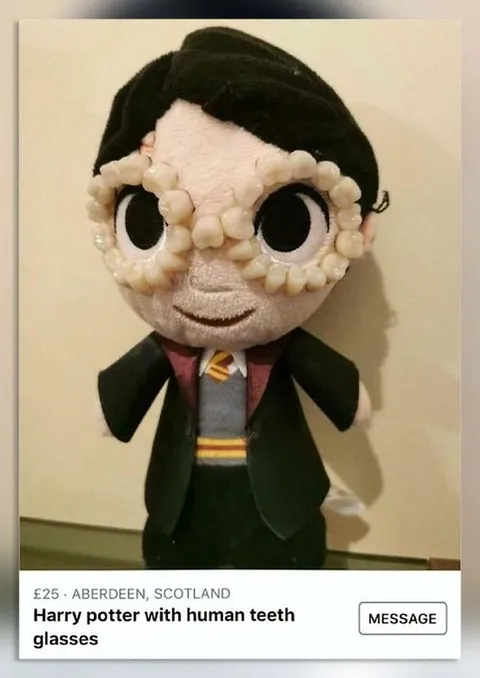 Harry Potter Human Teeth Glasses