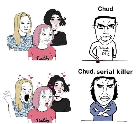 Girls Prefer the Serial Killer Chud