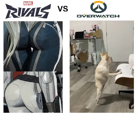 Marvel Rivals vs Overwatch