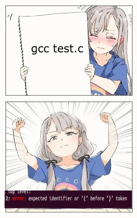 Anime Girl Fails GCC Test