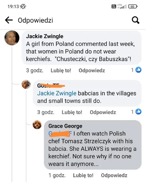 Polish Babcia Kerchief Debate