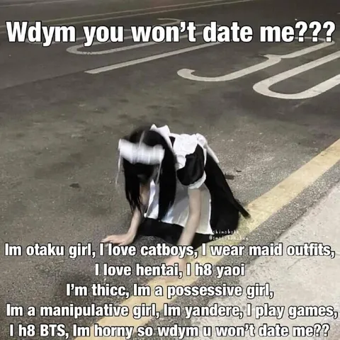 Otaku Girl Rejected Again