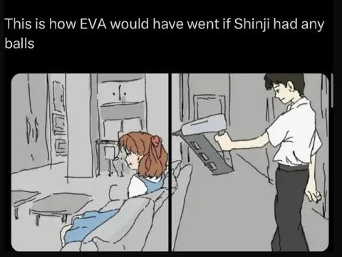If Shinji Had Any Balls