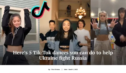 TikTok Dances to Help Ukraine
