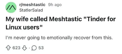 Meshtastic Tinder for Linux Users