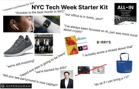 NYC Tech Week Starter Kit