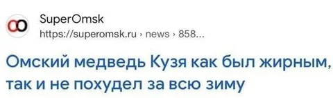 Кузя не похудел за зиму