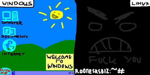 Windows Versus Linux Desktop