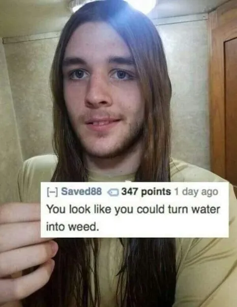 You Look Like You Could Turn Water Into Weed