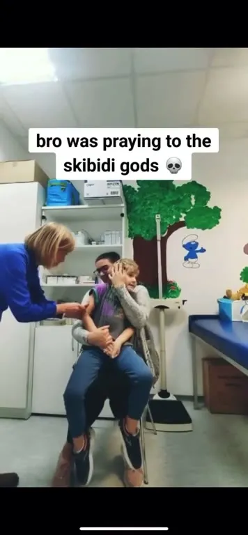 Praying to the Skibidi Gods