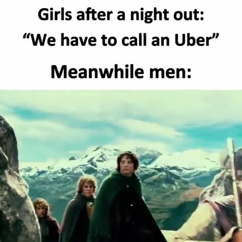 Men After a Night Out