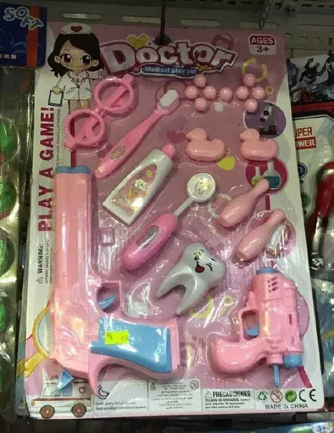 Doctor Toy Set With a Toy Gun