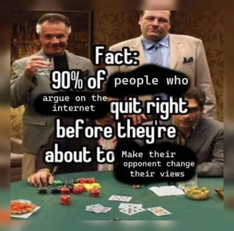 Internet Argument Quitters