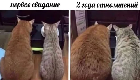 Первое свидание и два года спустя
