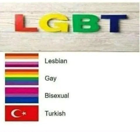 LGBT Turkish Flag Mix-Up