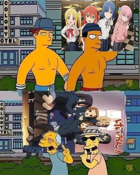 Anime Girls Over the Shoulder