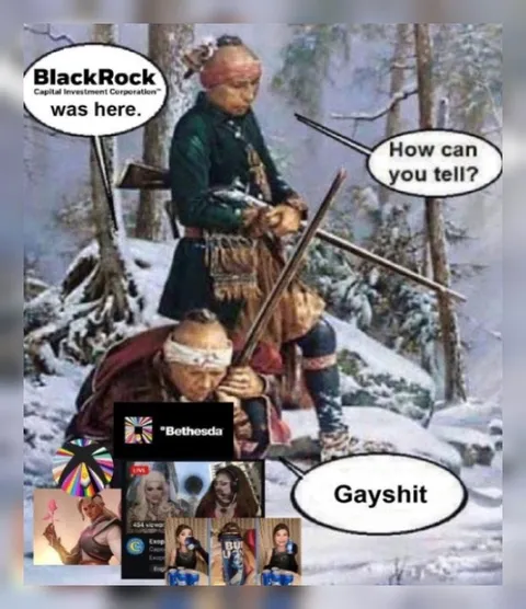 BlackRock Was Here Gayshit