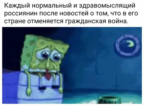 Нормальный россиянин после новостей