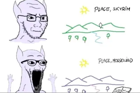 Place, Skyrim vs Morrowind