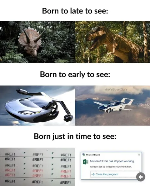 Born Too Early for Flying Cars