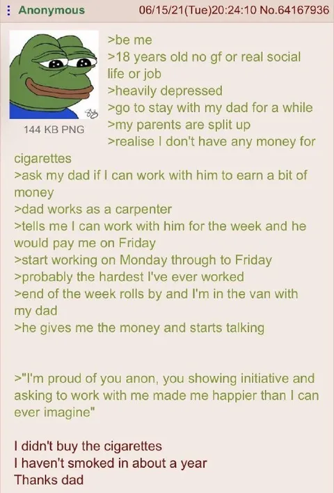 Pepe Works With His Dad