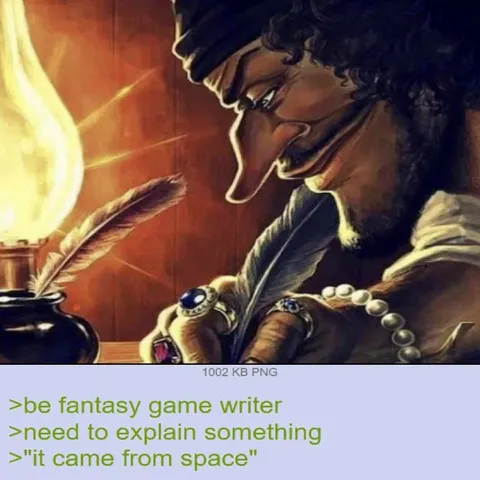 Fantasy Writer Explains Alien Origins