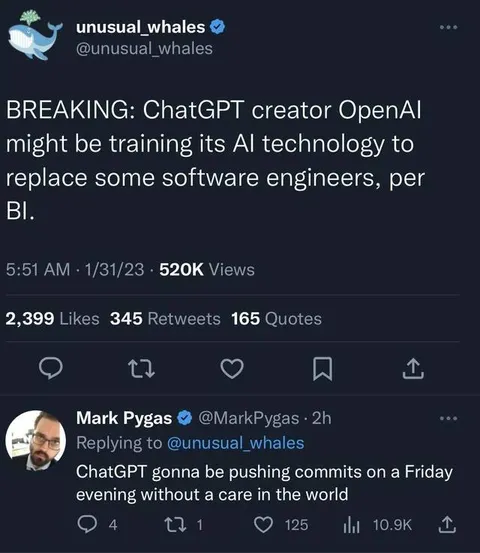 ChatGPT Commits on Friday