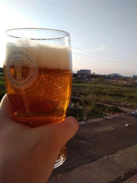 Beer Toast After Work