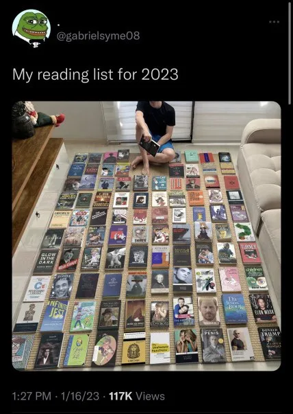 My Reading List for 2023
