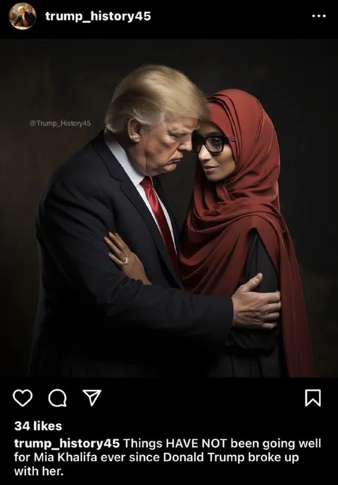 Trump Broke Up With Mia Khalifa
