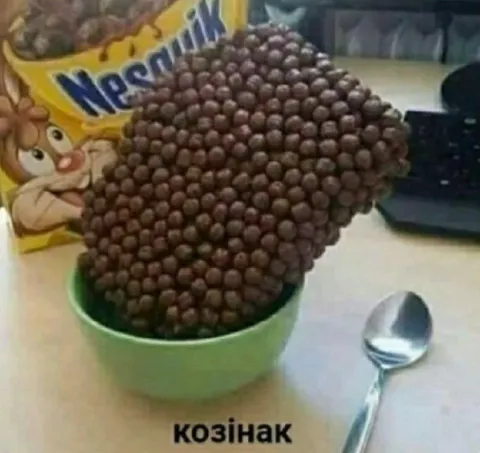 Гигантский козинак из шариков