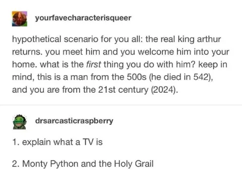 King Arthur Meets the 21st Century