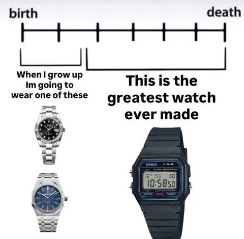 Casio F-91W Greatest Watch