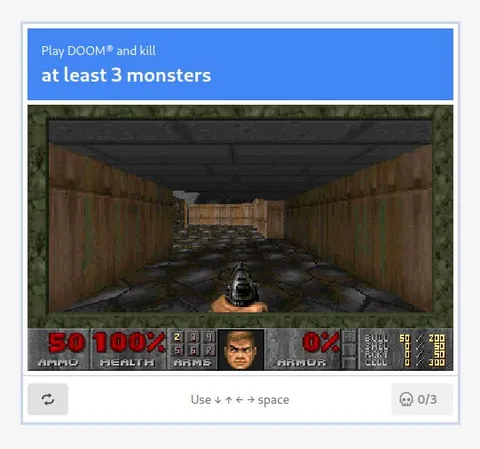 DOOM Monster CAPTCHA