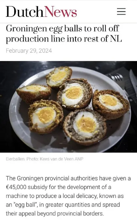 Groningen Egg Balls Roll Off