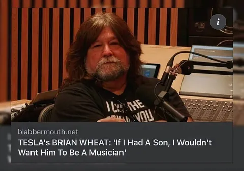 Brian Wheat Wouldn't Raise a Musician