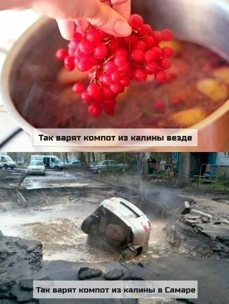 Компот из калины в Самаре