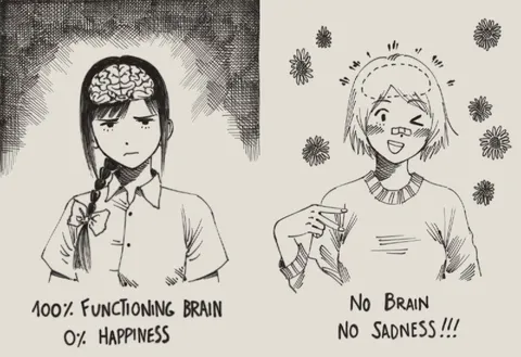 Functioning Brain, No Happiness