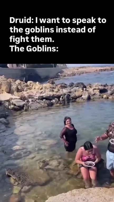Druid Talks to the Goblins