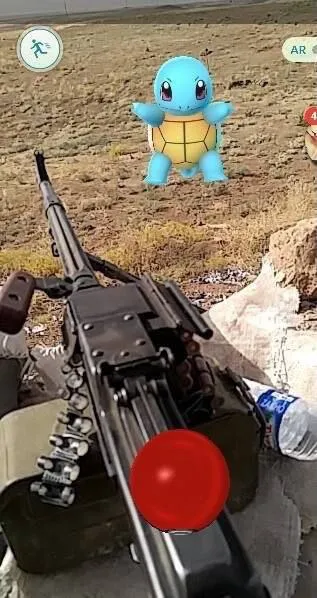 Сквиртл на линии огня