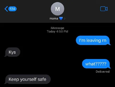 Keep Yourself Safe Texting Fail