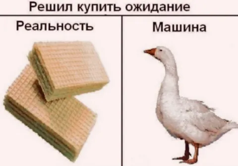 Решил купить: ожидание и реальность